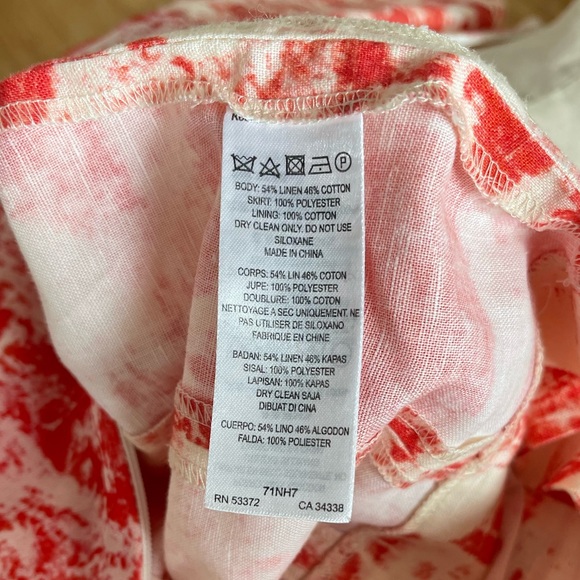 French Connection - strapless dress with high-low skirt - Picture 6 of 7